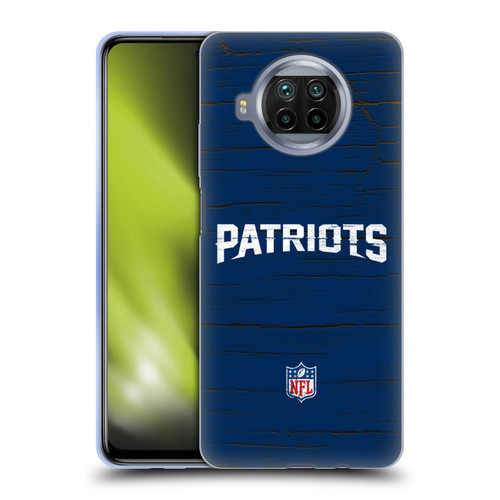 NFL New England Patriots Logo Distressed Look Soft Gel Case for Xiaomi Mi 10T Lite 5G