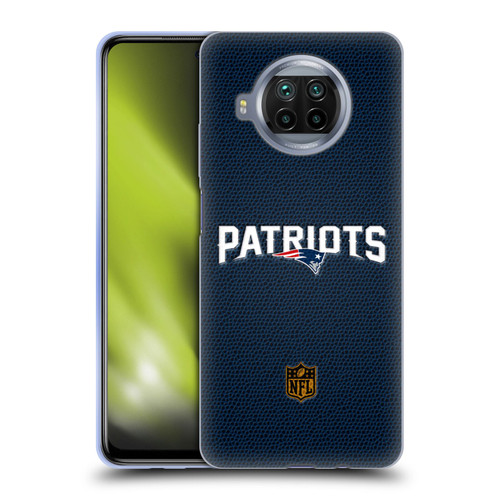 NFL New England Patriots Logo Football Soft Gel Case for Xiaomi Mi 10T Lite 5G