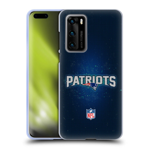 NFL New England Patriots Artwork LED Soft Gel Case for Huawei P40 5G