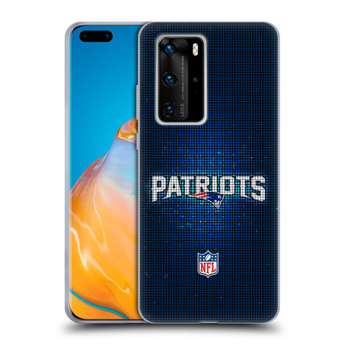 NFL New England Patriots Artwork LED Soft Gel Case for Huawei P40 Pro / P40 Pro Plus 5G