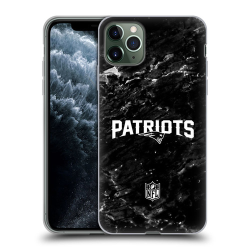 NFL New England Patriots Artwork Marble Soft Gel Case for Apple iPhone 11 Pro Max