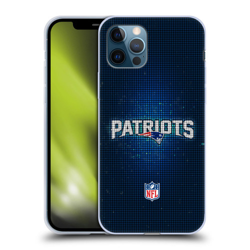 NFL New England Patriots Artwork LED Soft Gel Case for Apple iPhone 12 / iPhone 12 Pro