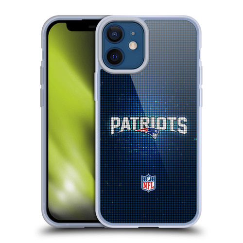 NFL New England Patriots Artwork LED Soft Gel Case for Apple iPhone 12 Mini