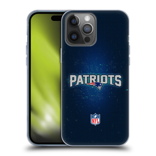 NFL New England Patriots Artwork LED Soft Gel Case for Apple iPhone 14 Pro Max