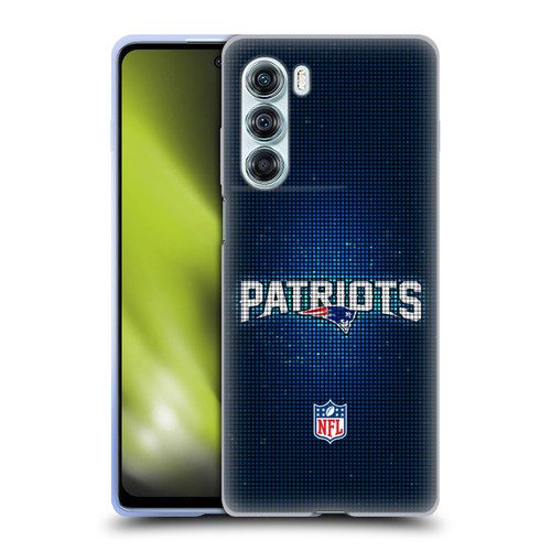 NFL New England Patriots Artwork LED Soft Gel Case for Motorola Edge S30 / Moto G200 5G