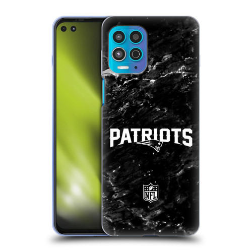 NFL New England Patriots Artwork Marble Soft Gel Case for Motorola Moto G100