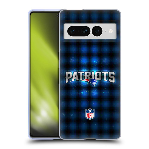 NFL New England Patriots Artwork LED Soft Gel Case for Google Pixel 7 Pro