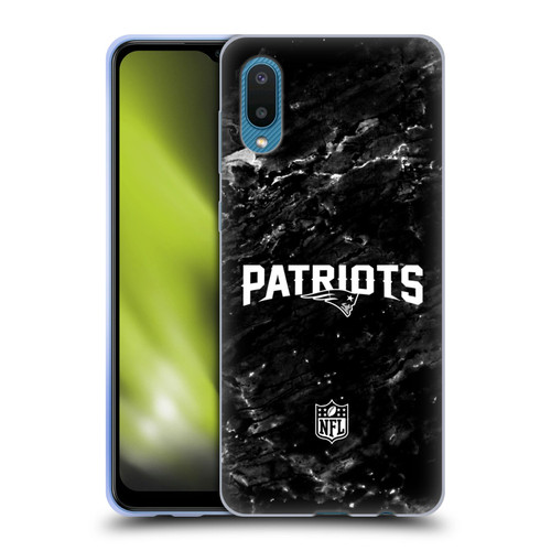 NFL New England Patriots Artwork Marble Soft Gel Case for Samsung Galaxy A02/M02 (2021)
