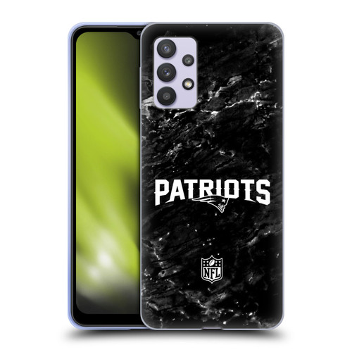 NFL New England Patriots Artwork Marble Soft Gel Case for Samsung Galaxy A32 5G / M32 5G (2021)