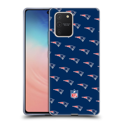 NFL New England Patriots Artwork Patterns Soft Gel Case for Samsung Galaxy S10 Lite