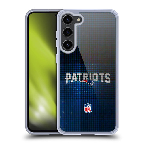 NFL New England Patriots Artwork LED Soft Gel Case for Samsung Galaxy S23+ 5G