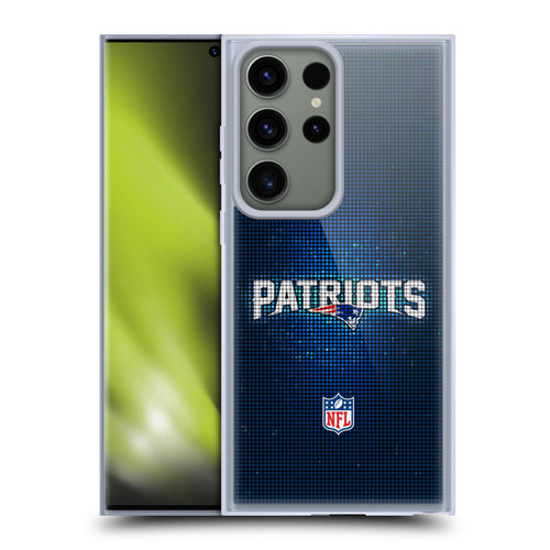 NFL New England Patriots Artwork LED Soft Gel Case for Samsung Galaxy S23 Ultra 5G