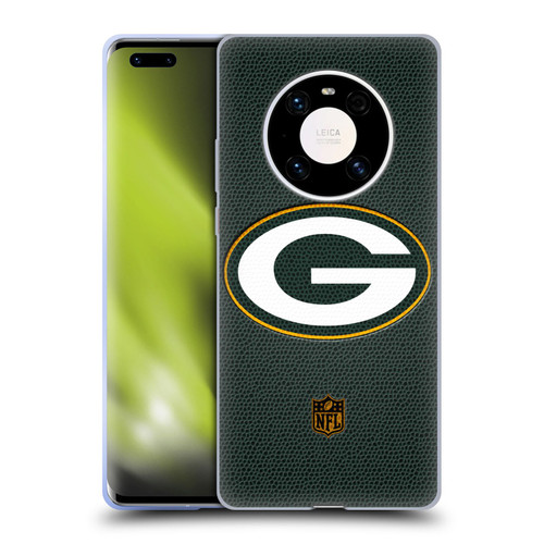 NFL Green Bay Packers Logo Football Soft Gel Case for Huawei Mate 40 Pro 5G