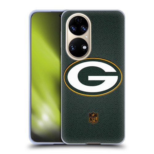 NFL Green Bay Packers Logo Football Soft Gel Case for Huawei P50