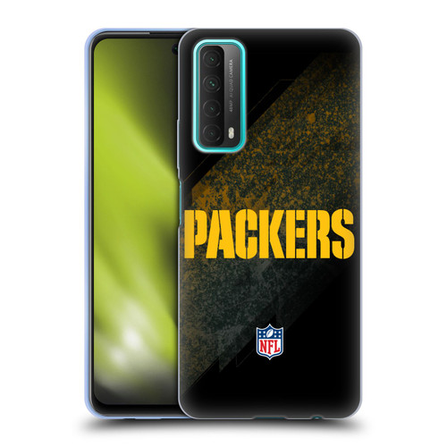 NFL Green Bay Packers Logo Blur Soft Gel Case for Huawei P Smart (2021)