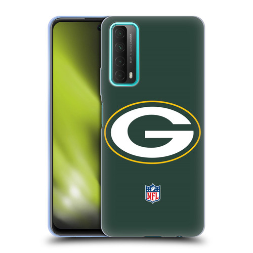 NFL Green Bay Packers Logo Plain Soft Gel Case for Huawei P Smart (2021)