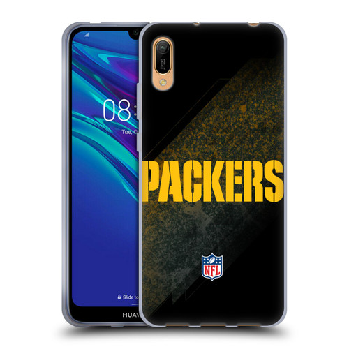 NFL Green Bay Packers Logo Blur Soft Gel Case for Huawei Y6 Pro (2019)