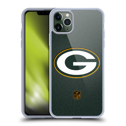 NFL Green Bay Packers Logo Football Soft Gel Case for Apple iPhone 11 Pro Max & MagSafe