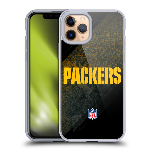 NFL Green Bay Packers Logo Blur Soft Gel Case for Apple iPhone 11 Pro
