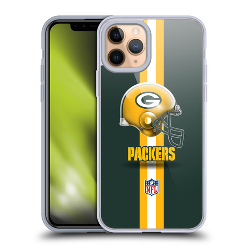 NFL Green Bay Packers Logo Helmet Soft Gel Case for Apple iPhone 11 Pro & MagSafe