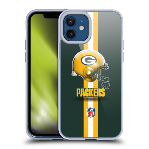 NFL Green Bay Packers Logo Helmet Soft Gel Case for Apple iPhone 12 / iPhone 12 Pro