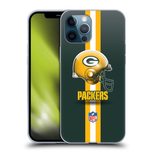 NFL Green Bay Packers Logo Helmet Soft Gel Case for Apple iPhone 12 Pro Max