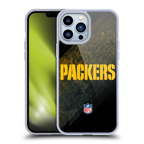 NFL Green Bay Packers Logo Blur Soft Gel Case for Apple iPhone 13 Pro Max