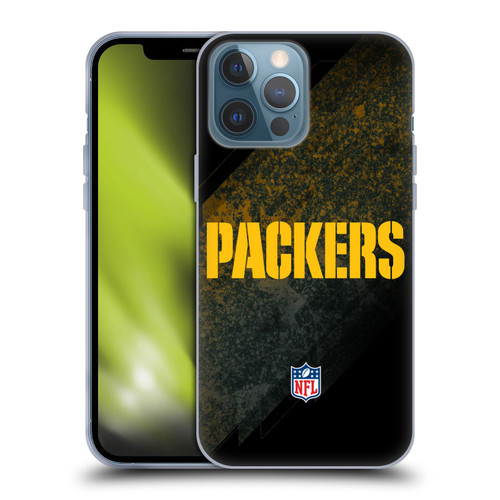 NFL Green Bay Packers Logo Blur Soft Gel Case for Apple iPhone 13 Pro Max