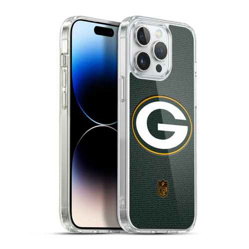 NFL Green Bay Packers Logo Football Soft Gel Case for Apple iPhone 13 Pro Max & MagSafe