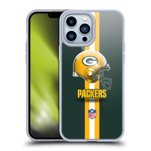 NFL Green Bay Packers Logo Helmet Soft Gel Case for Apple iPhone 13 Pro Max