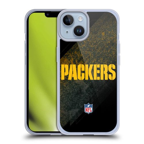 NFL Green Bay Packers Logo Blur Soft Gel Case for Apple iPhone 14