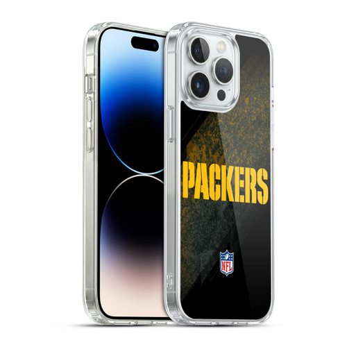 NFL Green Bay Packers Logo Blur Soft Gel Case for Apple iPhone 14 Pro Max & MagSafe