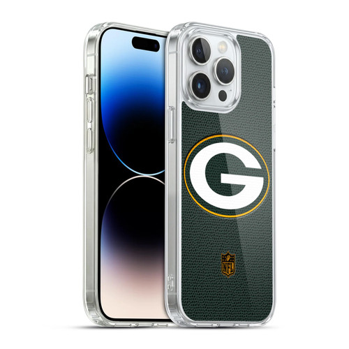 NFL Green Bay Packers Logo Football Soft Gel Case for Apple iPhone 14 Pro Max & MagSafe