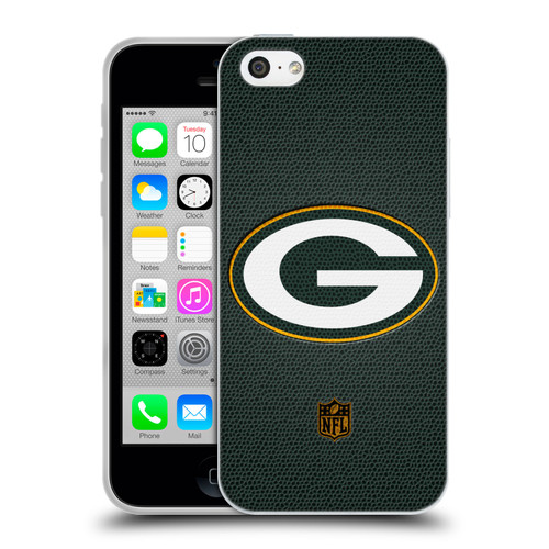 NFL Green Bay Packers Logo Football Soft Gel Case for Apple iPhone 5c