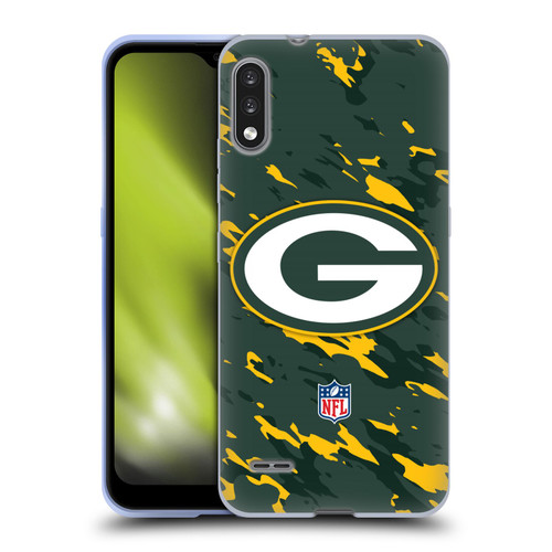 NFL Green Bay Packers Logo Camou Soft Gel Case for LG K22