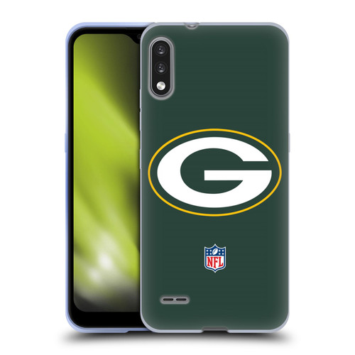 NFL Green Bay Packers Logo Plain Soft Gel Case for LG K22