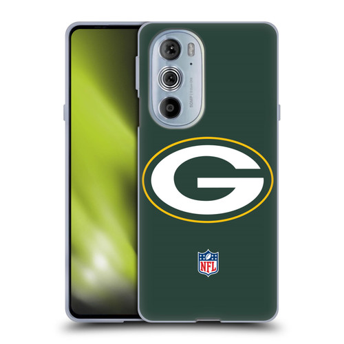 NFL Green Bay Packers Logo Plain Soft Gel Case for Motorola Edge X30