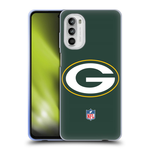 NFL Green Bay Packers Logo Plain Soft Gel Case for Motorola Moto G52