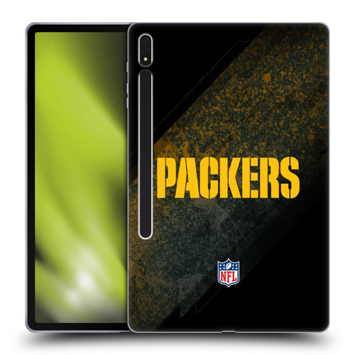 NFL Green Bay Packers Logo Blur Soft Gel Case for Samsung Galaxy Tab S8 Plus