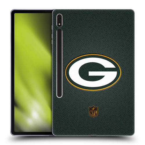 NFL Green Bay Packers Logo Football Soft Gel Case for Samsung Galaxy Tab S8 Plus