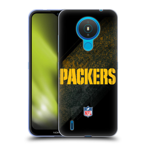 NFL Green Bay Packers Logo Blur Soft Gel Case for Nokia 1.4