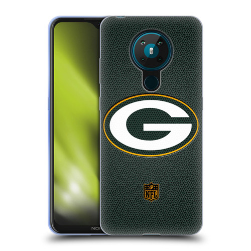 NFL Green Bay Packers Logo Football Soft Gel Case for Nokia 5.3