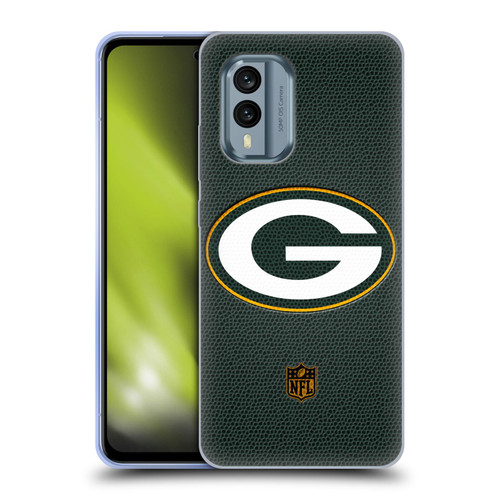 NFL Green Bay Packers Logo Football Soft Gel Case for Nokia X30