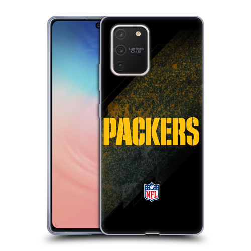 NFL Green Bay Packers Logo Blur Soft Gel Case for Samsung Galaxy S10 Lite