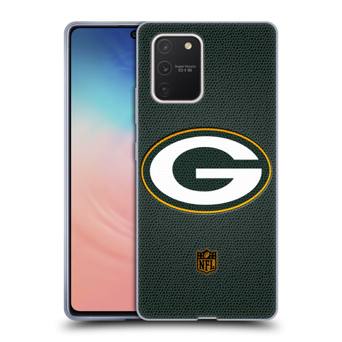 NFL Green Bay Packers Logo Football Soft Gel Case for Samsung Galaxy S10 Lite