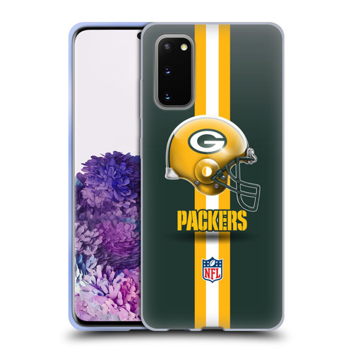 NFL Green Bay Packers Logo Helmet Soft Gel Case for Samsung Galaxy S20 / S20 5G
