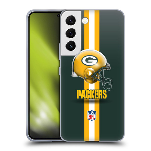NFL Green Bay Packers Logo Helmet Soft Gel Case for Samsung Galaxy S22 5G