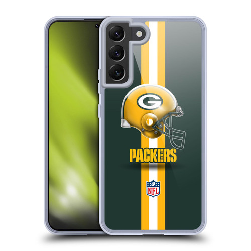 NFL Green Bay Packers Logo Helmet Soft Gel Case for Samsung Galaxy S22+ 5G NFL Green Bay Packers Logo Helmet Soft Gel Case for Samsung Galaxy S22+ 5G
