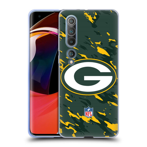 NFL Green Bay Packers Logo Camou Soft Gel Case for Xiaomi Mi 10 5G / Mi 10 Pro 5G
