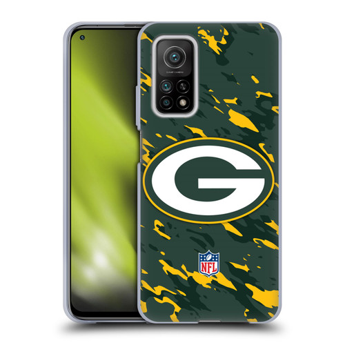 NFL Green Bay Packers Logo Camou Soft Gel Case for Xiaomi Mi 10T 5G